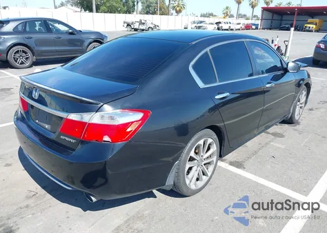 2014 Honda Accord Sport from USA, damaged, VIN 1HGCR2F57EA037910